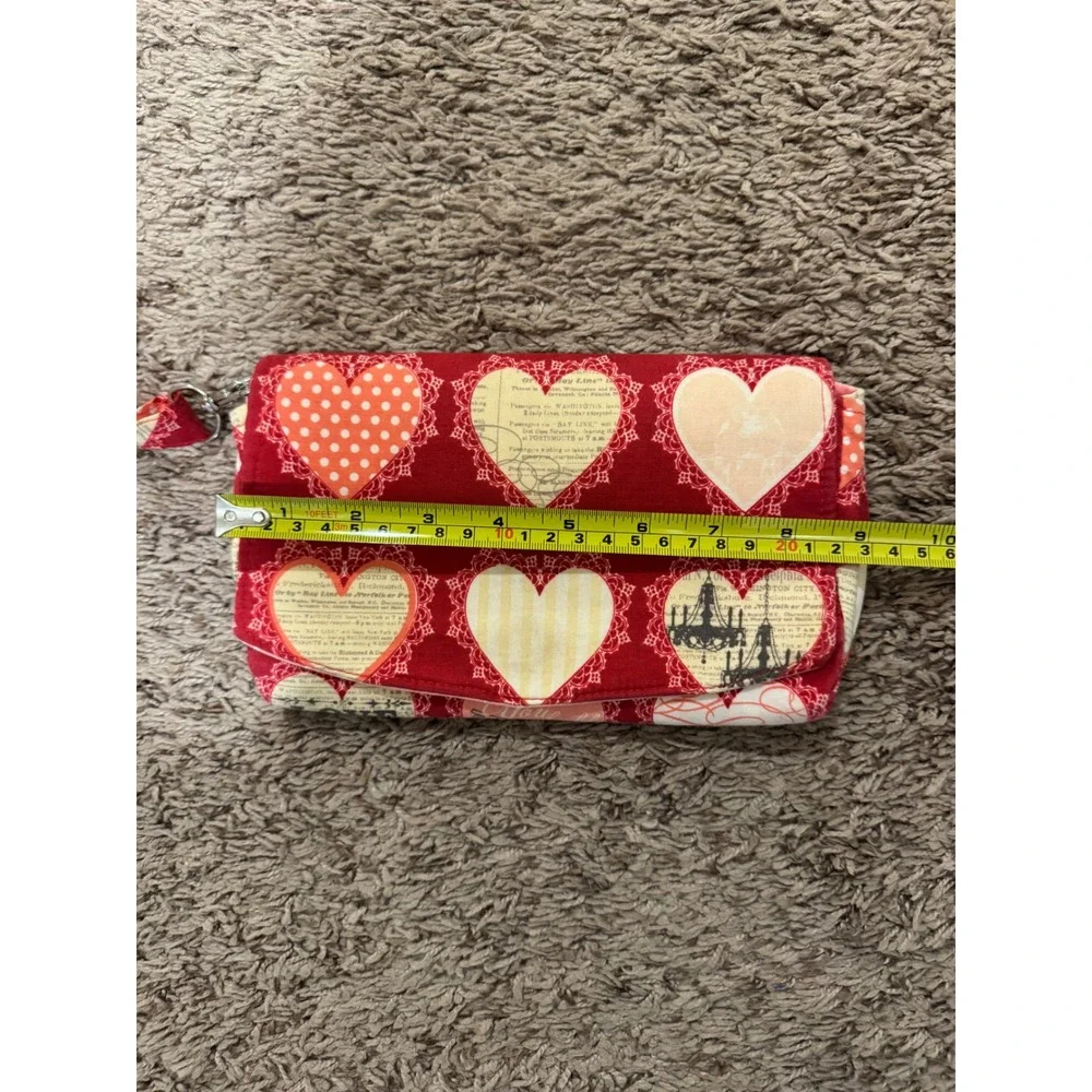 Handmade Wristlet‎ Heart Bag